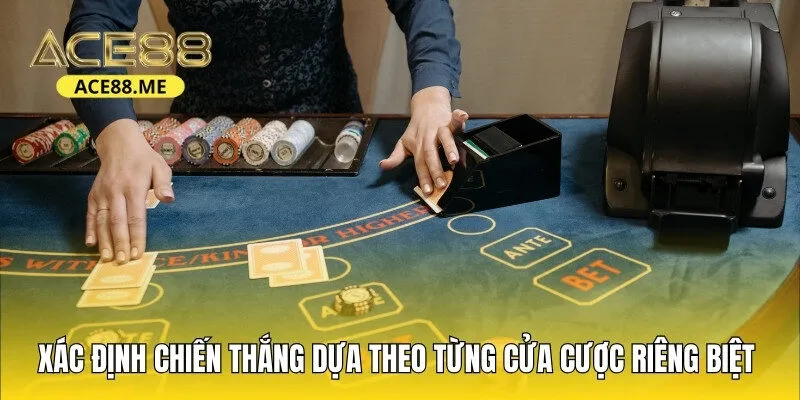 Xác định chiến thắng dựa theo từng cửa cược riêng biệt 